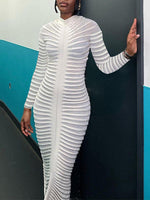 Solid Knit Bodycon Dress