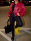 Zip-Front Bomber Jacket