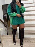 Gorgeousladie Knit Combo Drawstring Top