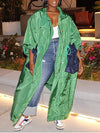 Drawstring Cargo Jacket