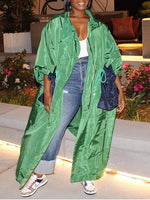 Drawstring Cargo Jacket