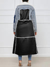 Gorgeousladie Denim Combo Shearling Coat