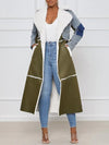 Gorgeousladie Denim Combo Shearling Coat