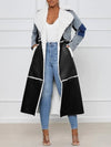 Gorgeousladie Denim Combo Shearling Coat