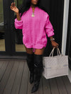 Gorgeousladie Knit Combo Top