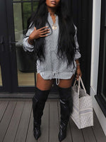Gorgeousladie Knit Combo Top