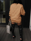 Gorgeousladie Knit Combo Top