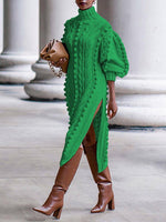 Gorgeousladie Turtleneck Knit Dress