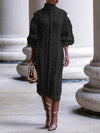 Gorgeousladie Turtleneck Knit Dress