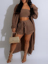 Solid Knit 3PC Set