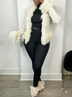 Fringe Combo Cardigan