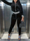Velvet Hoodie & Pants Set