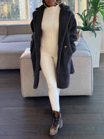 Faux Fur Teddy Coat