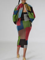 Colorblock Dress