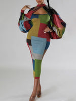 Colorblock Dress