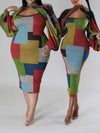 Colorblock Dress