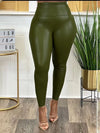 Gorgeousladie Faux-Leather Skinny Pants