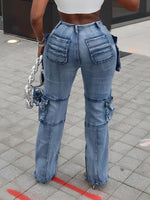Gorgeousladie Straight Cargo Jeans