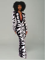 Gorgeousladie Printed Button-Front Dress