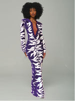 Gorgeousladie Printed Button-Front Dress