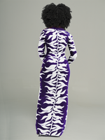 Gorgeousladie Printed Button-Front Dress