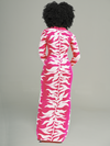 Gorgeousladie Printed Button-Front Dress