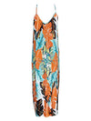 Gorgeousladie Leaf Print Cami Dress