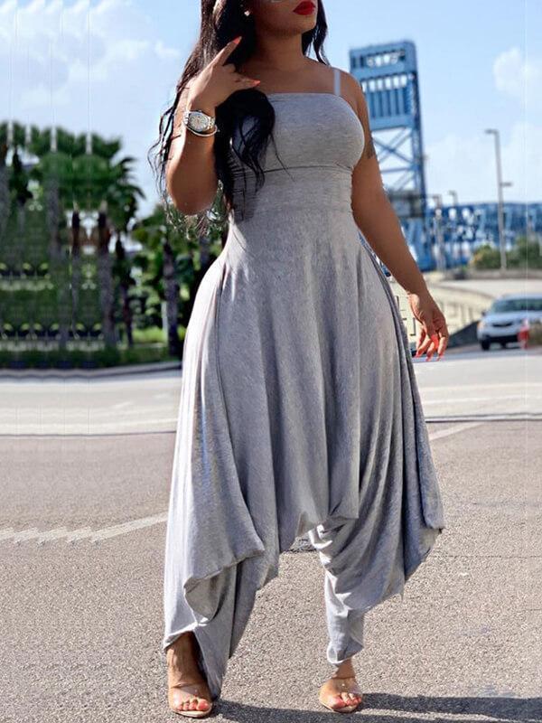 Gorgeousladie Cami Asymmetric Jumpsuit