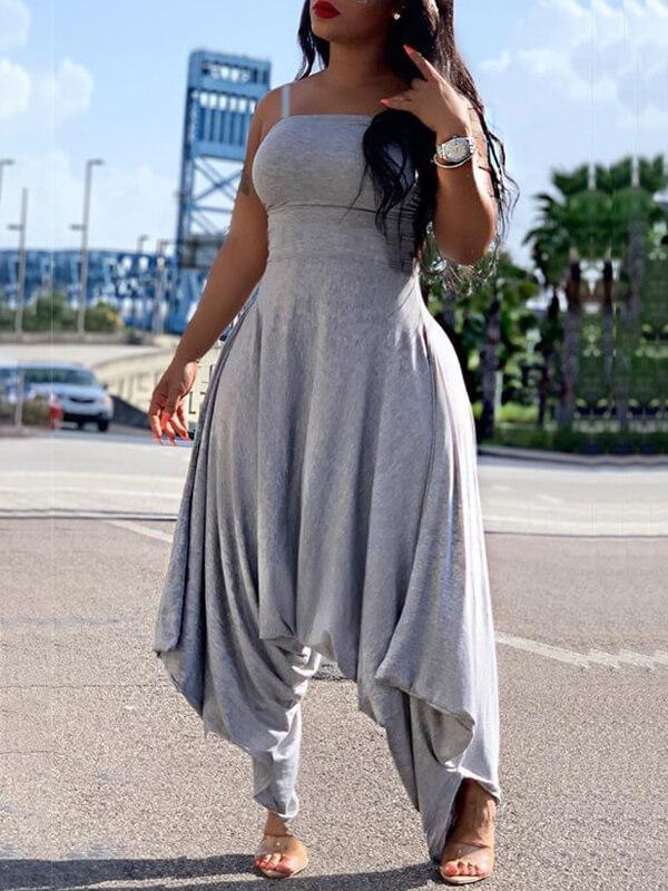 Gorgeousladie Cami Asymmetric Jumpsuit