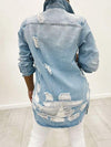 Gorgeousladie Distressed Denim Jacket