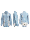 Gorgeousladie Distressed Denim Jacket