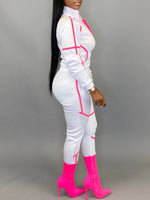 Gorgeousladie Stripe Contrast Motor Set