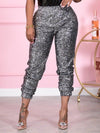 Gorgeousladie Sequin Jogger Pants