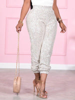 Gorgeousladie Sequin Jogger Pants